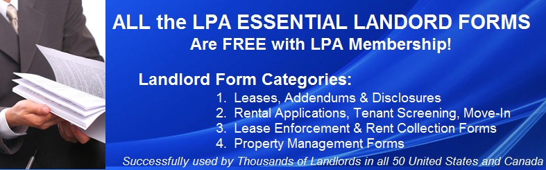 Landlord Rental Agreement Lease Forms