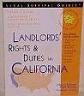 Landlord Rights Duties California Landlord Tenant Law