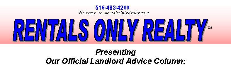 rentals only free landlord advice